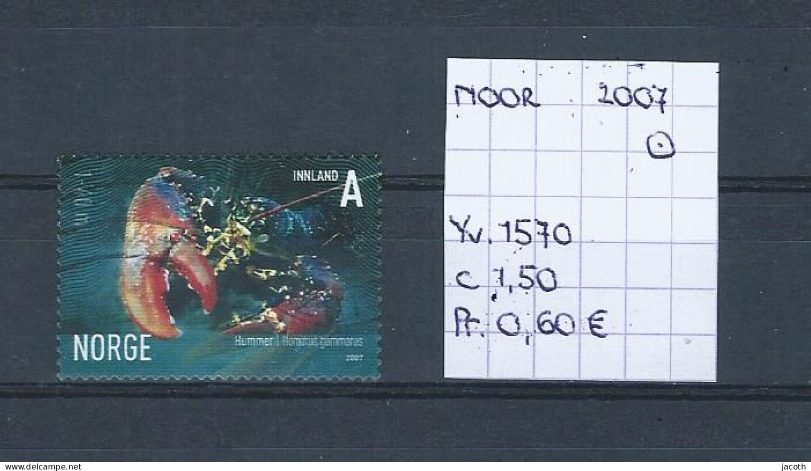 (TJ) Noorwegen 2007 - YT 1570 (gest./obl./used) - Used Stamps