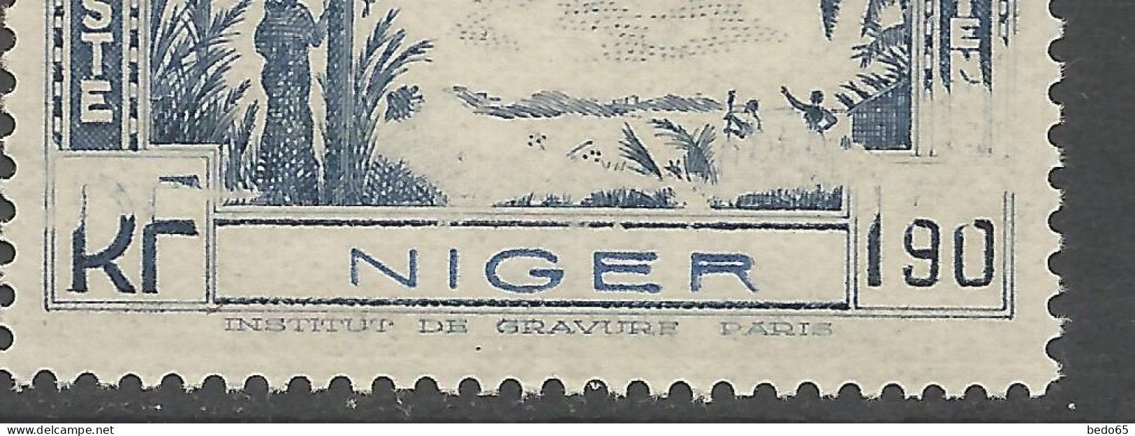 NIGER PA  N° 1 Défaut D'impression NEUF** LUXE SANS CHARNIERE / Hingeless  / MNH - Autres & Non Classés