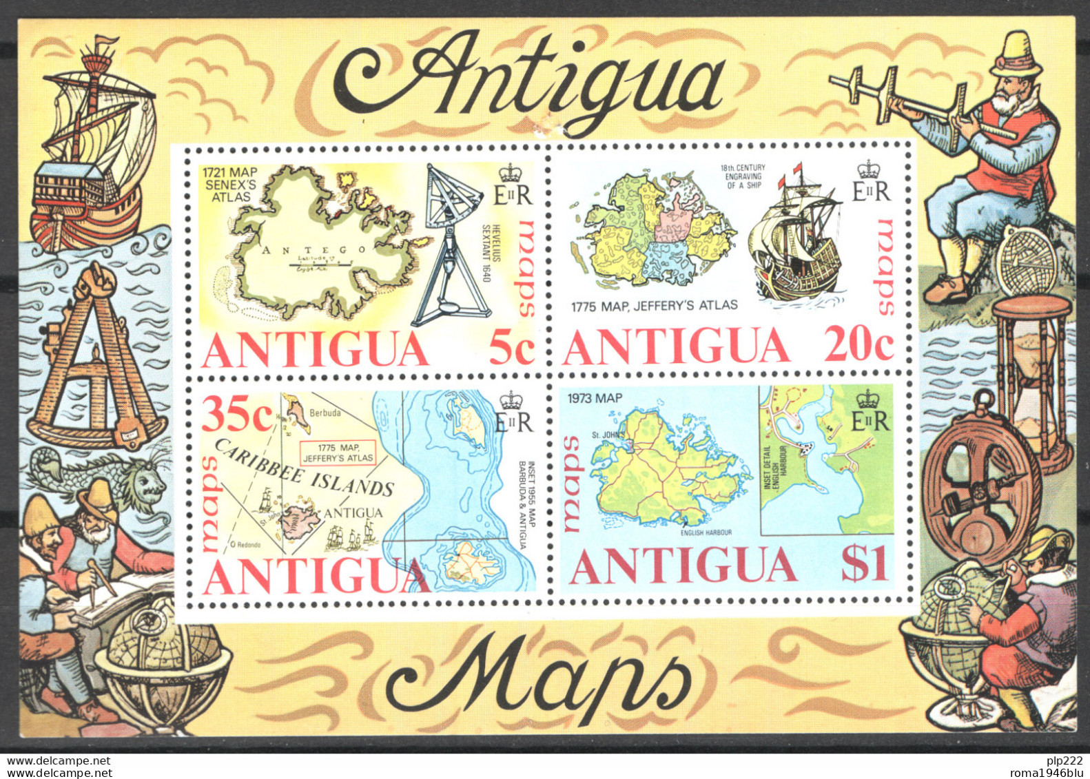 Antigua 1975 Y.T.BF20 **/MNH VF - Antigua En Barbuda (1981-...)