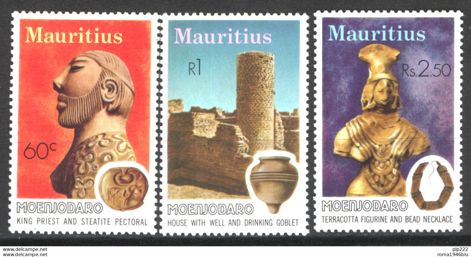 Mauritius 1976 Y.T.425/27 **/MNH VF - Mauritius (1968-...)