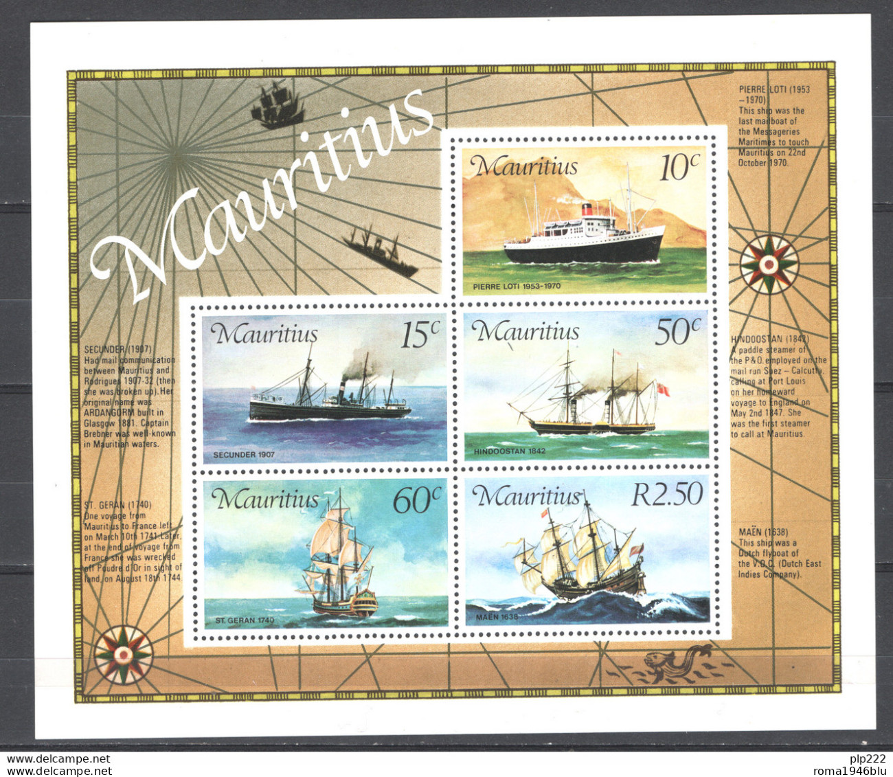 Mauritius 1976 Y.T.BF4 **/MNH VF - Mauritius (1968-...)