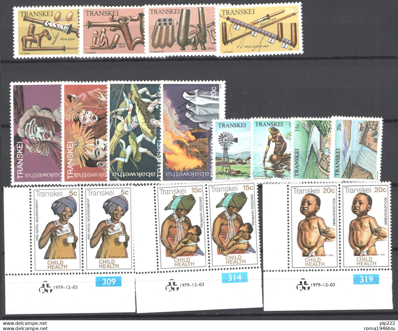 Transkei 1978/79 4 Set **/MNH VF - Transkei