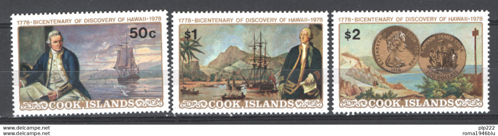 Cook 1978 Y.T.469/71 **/MNH VF - Islas Cook