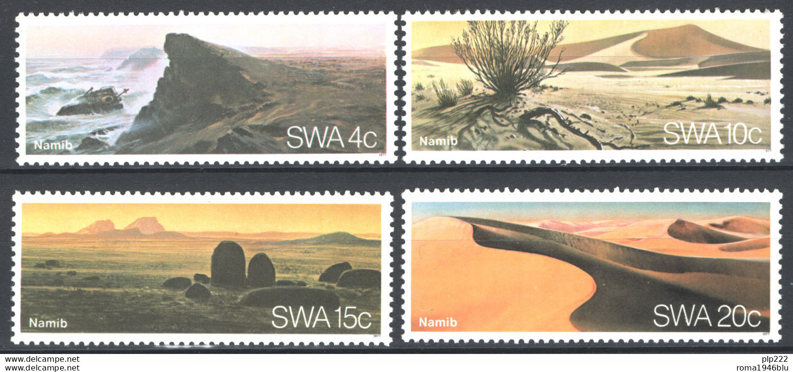 Africa Del Sud-Ovest 1977 Y.T.372/75 **/MNH VF - Afrique Du Sud-Ouest (1923-1990)