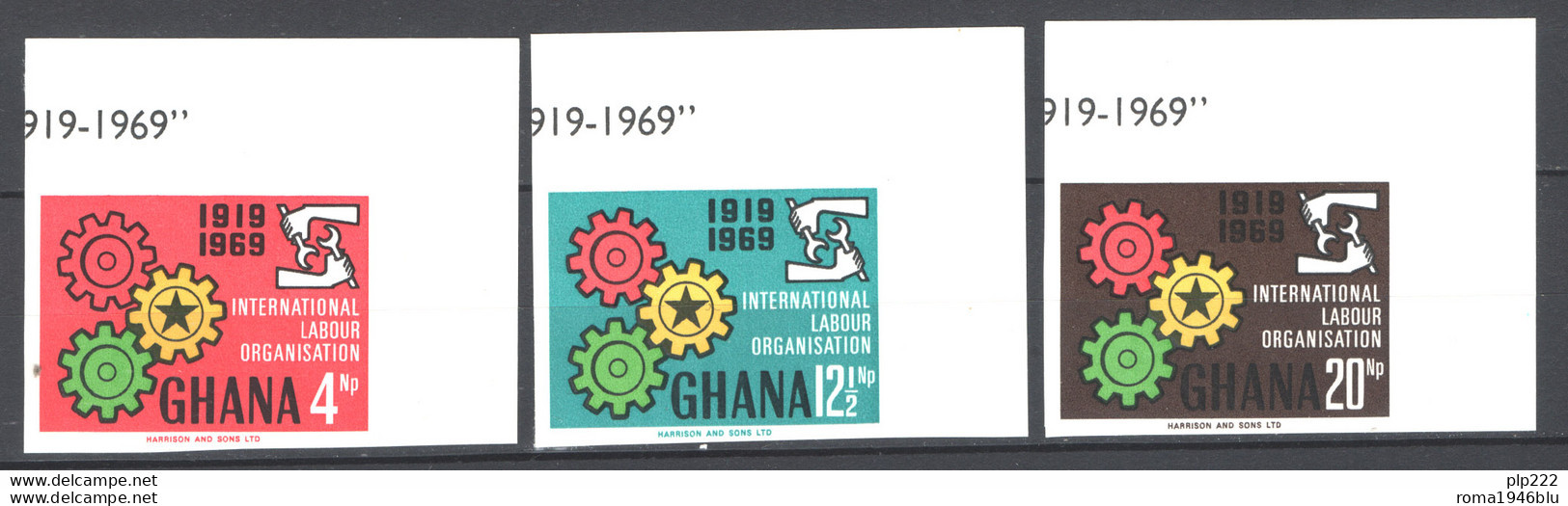Ghana 1969 Y.T.363/65 ND **/MNH VF - Ghana (1957-...)