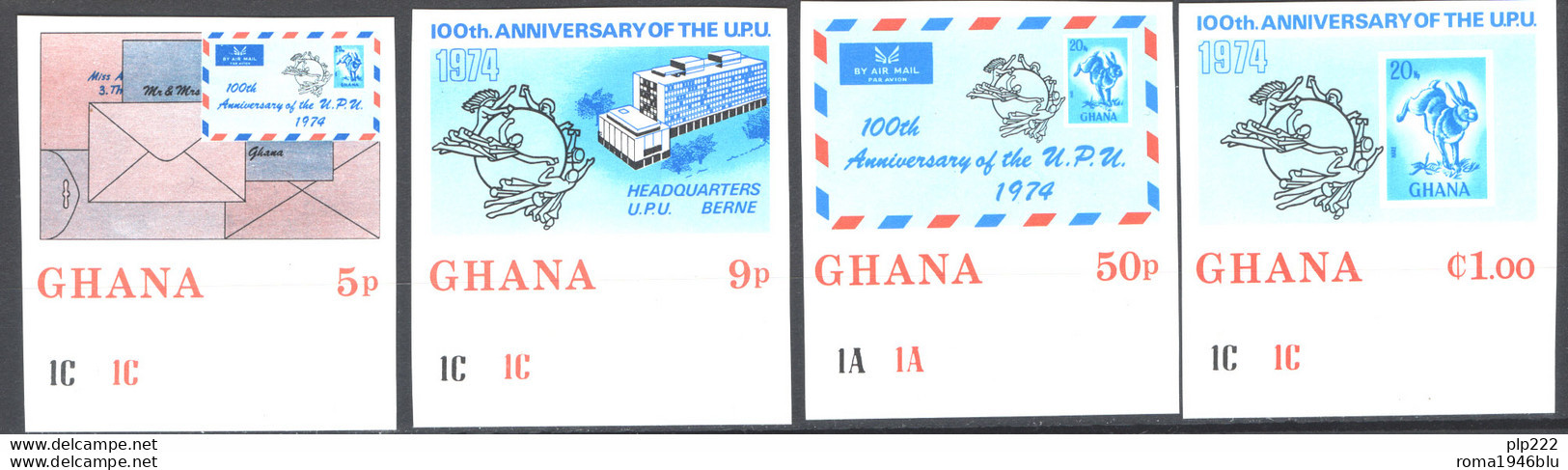 Ghana 1974 Y.T.495/98 ND */MH VF - Ghana (1957-...)