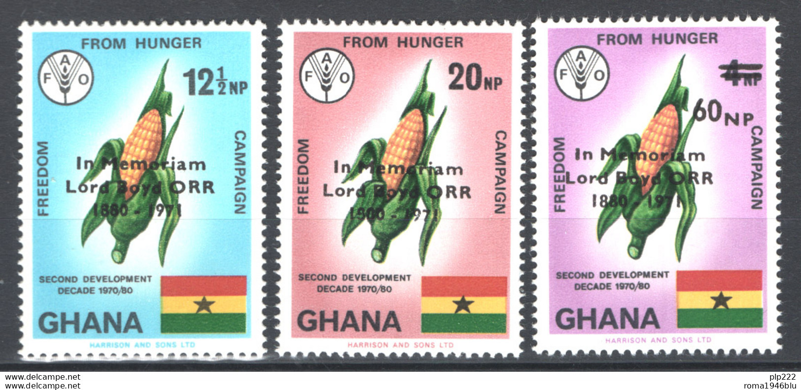 Ghana 1971 Boyd Orr **/MNH VF - Ghana (1957-...)