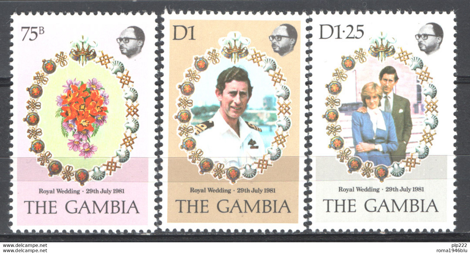 Gambia 1981 Y.T.426/27 **/MNH VF - Gambia (1965-...)