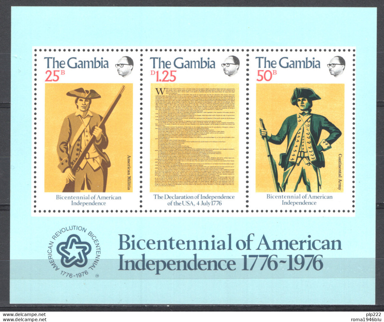 Gambia 1976 Y.T.BF1 **/MNH VF - Gambia (1965-...)