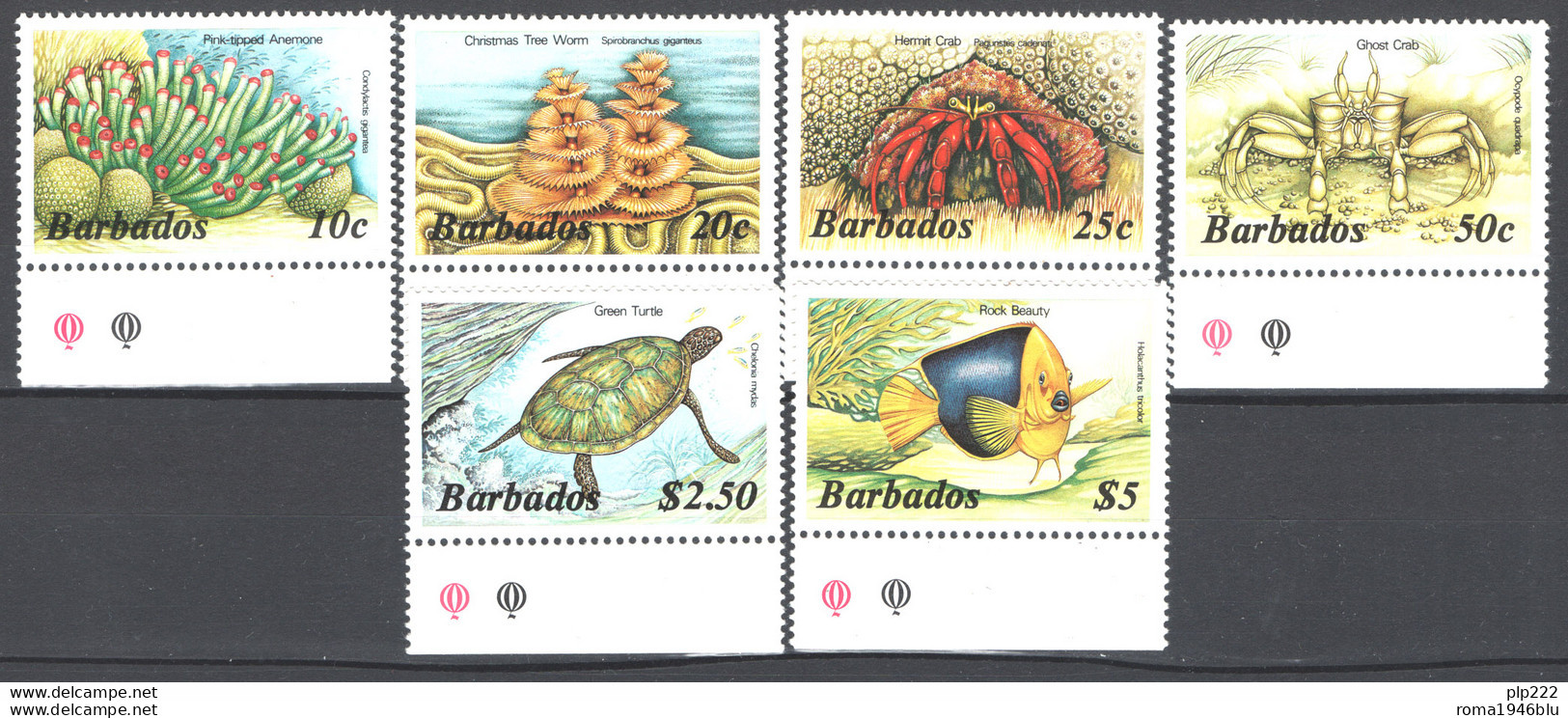 Barbados 1985 Y.T.608/13 **/MNH VF - Barbados (1966-...)