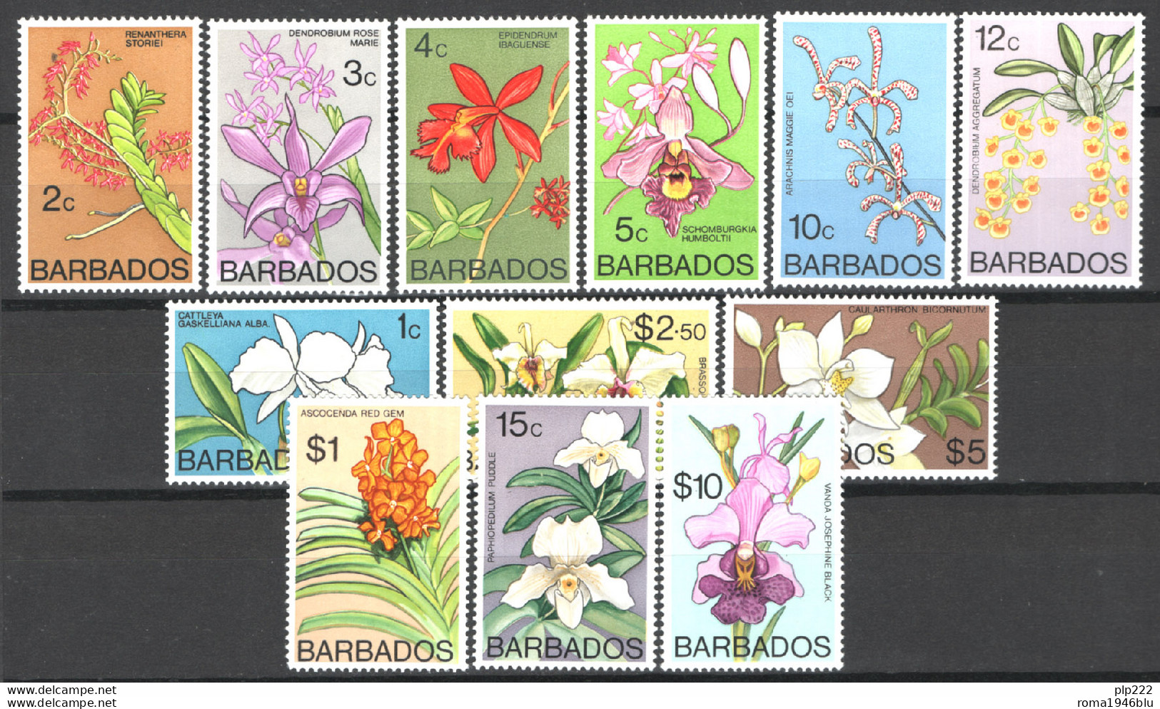 Barbados 1974 Y.T.388A/88M **/MNH VF - Barbados (1966-...)