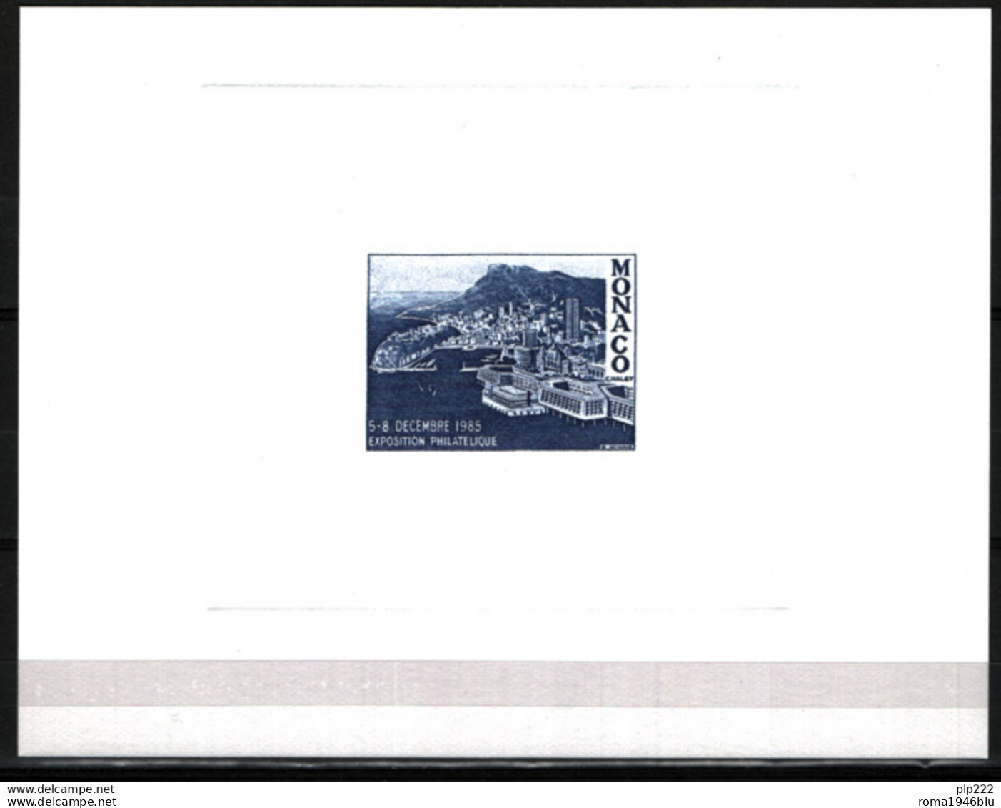 Monaco 1985 Prova Di Lusso Expo  VF - Blocks & Sheetlets