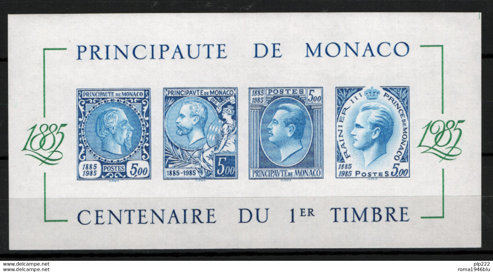 Monaco 1985 Unif. BF31A **/MNH VF - Blocs