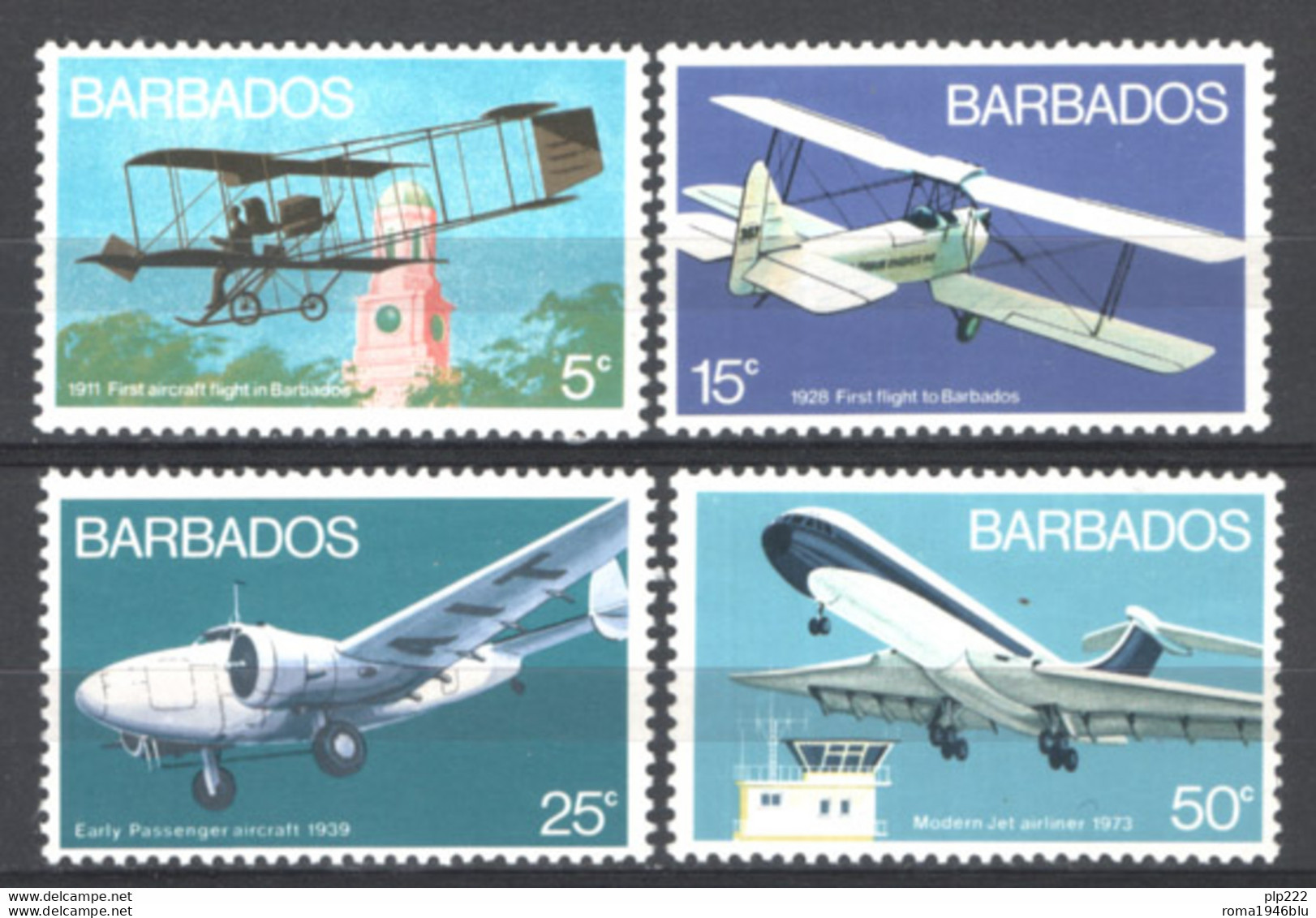 Barbados 1973 Y.T.361/64 **/MNH VF - Barbades (1966-...)