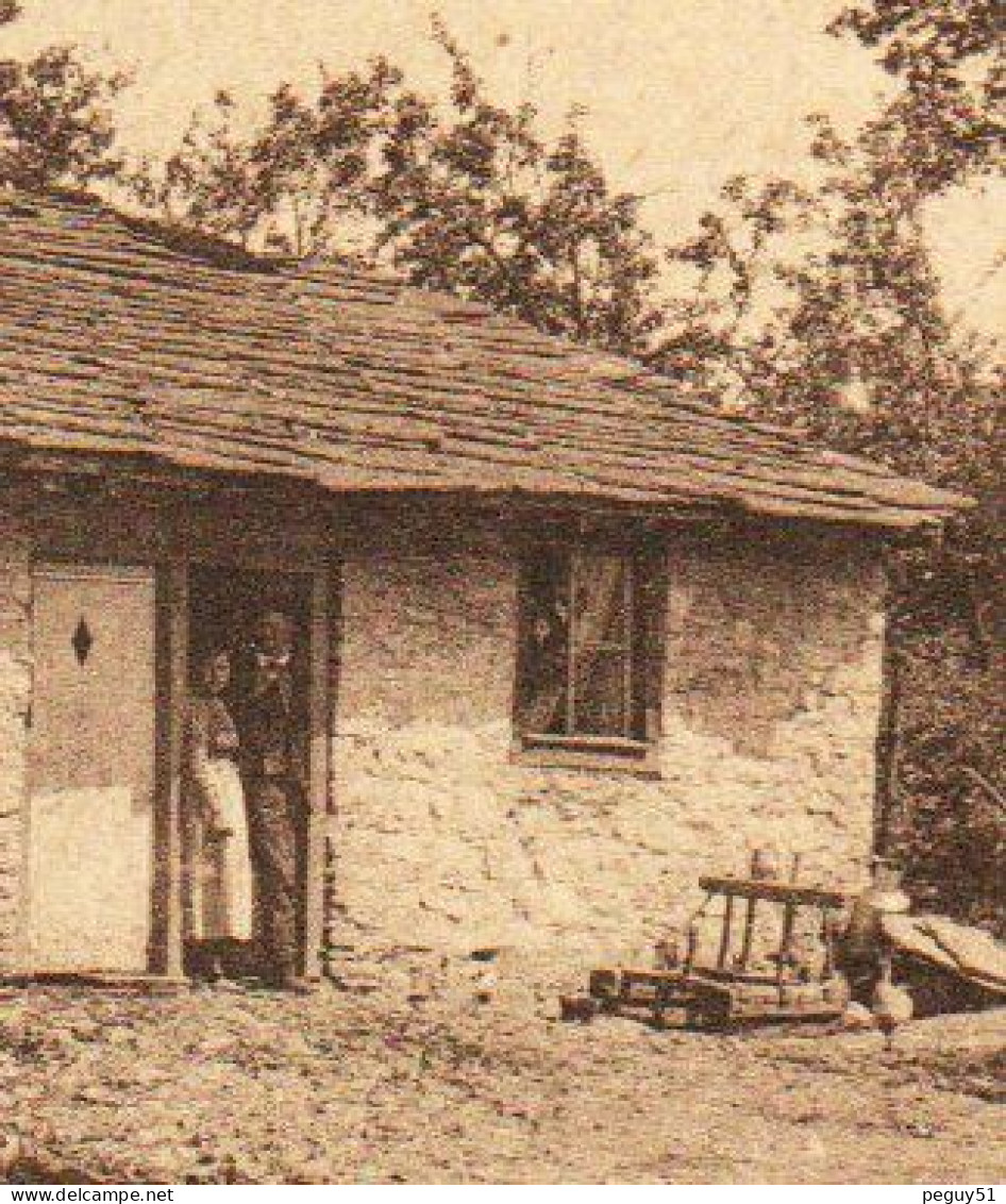 Manhay. Attelage Ardennais, Fermiers Avec Leurs Râteaux Et Maison Du Bourgmestre De Vaux-Chavanne - Manhay