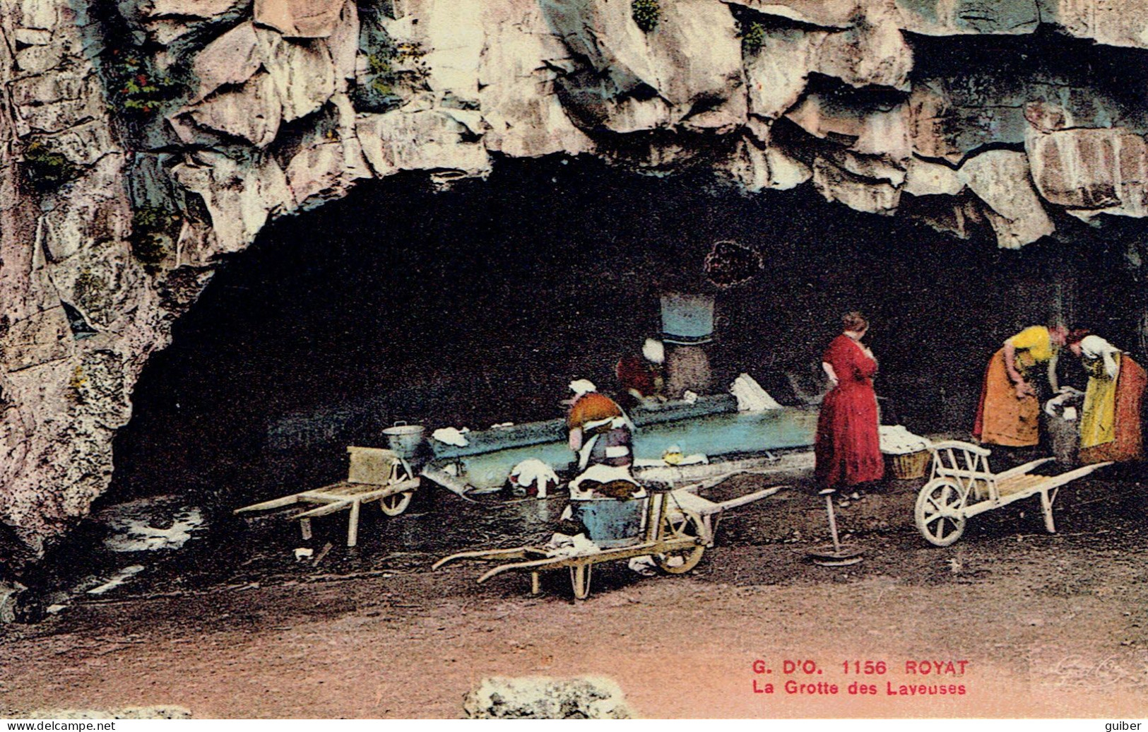 63 Royat La Grotte Des Laveuses  Lavandieres - Artisanat