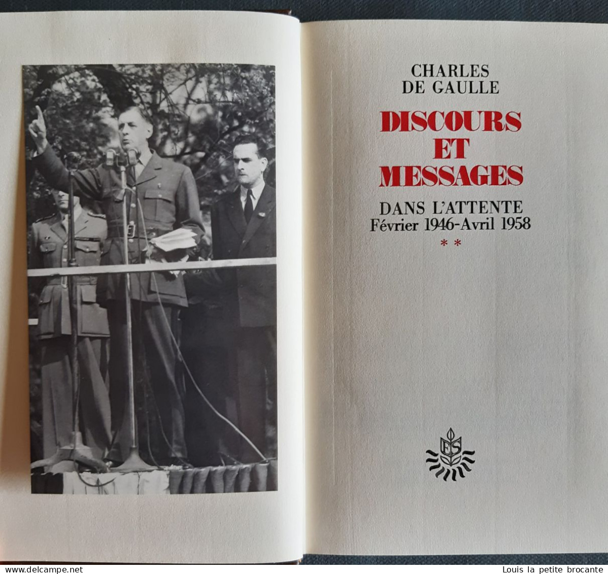 Collection Œuvres complètes de Charles DEGAULLE librairie Plon. 21 volumes