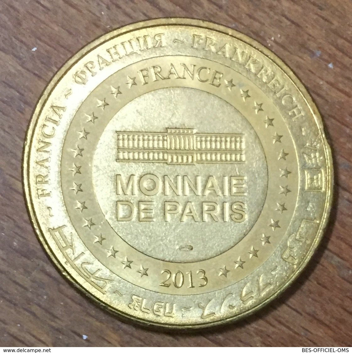 75018 PARIS ÉGLISE SAINT-PIERRE MONTMARTRE MDP 2013 MÉDAILLE MONNAIE DE PARIS JETON TOURISTIQUE MEDALS COINS TOKENS - 2013