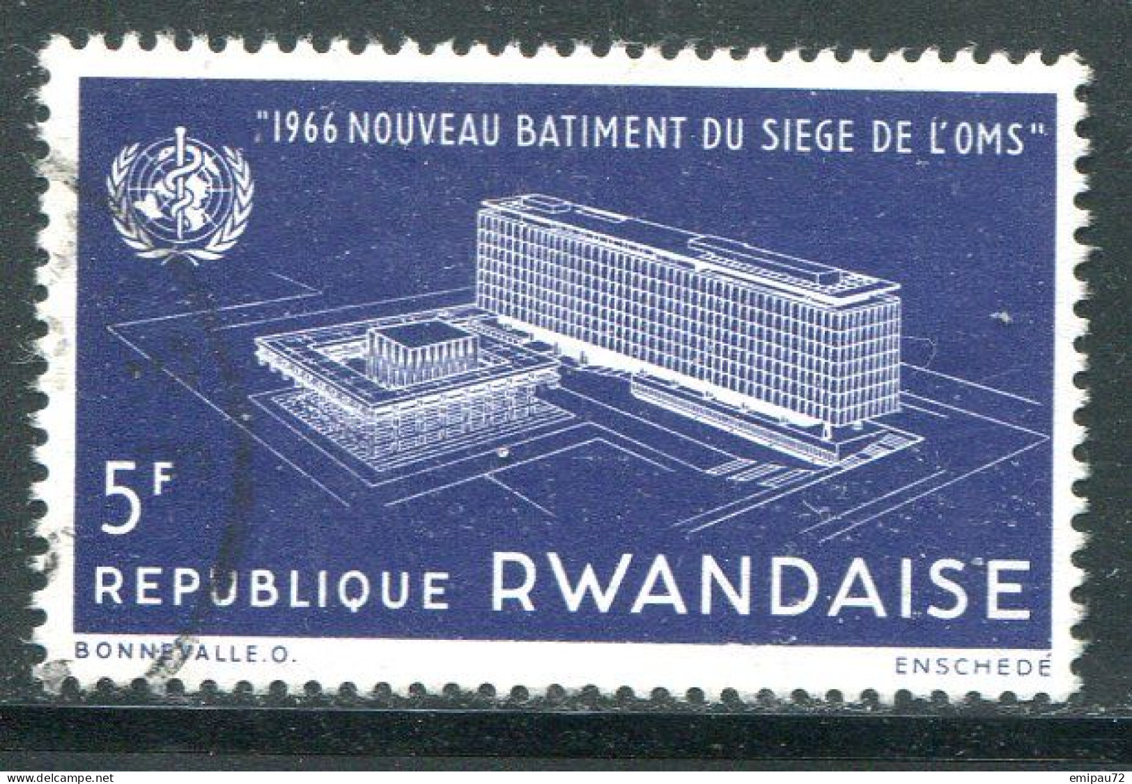 RWANDA- Y&T N°160- Oblitéré - Gebraucht