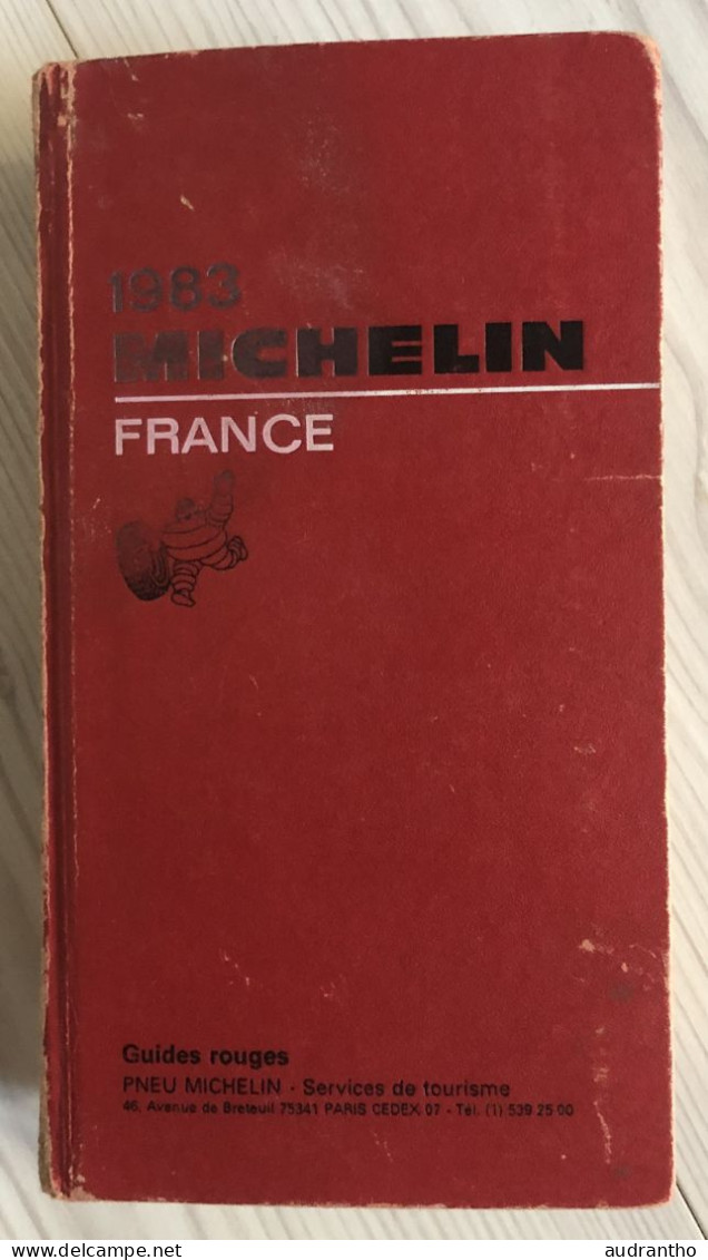 GUIDES ROUGES MICHELIN 1983 France - Michelin (guide)