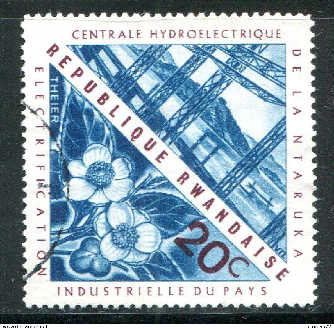 RWANDA- Y&T N°199- Oblitéré - Used Stamps