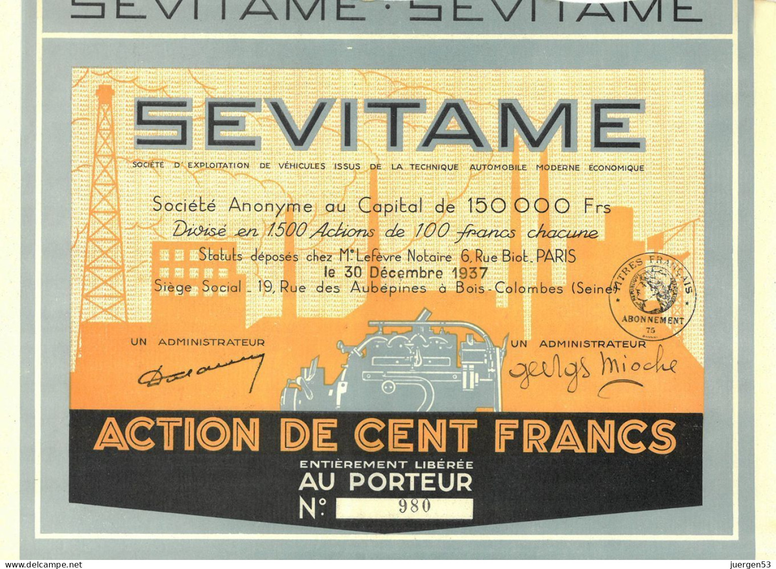 SEVITAME - Automobile