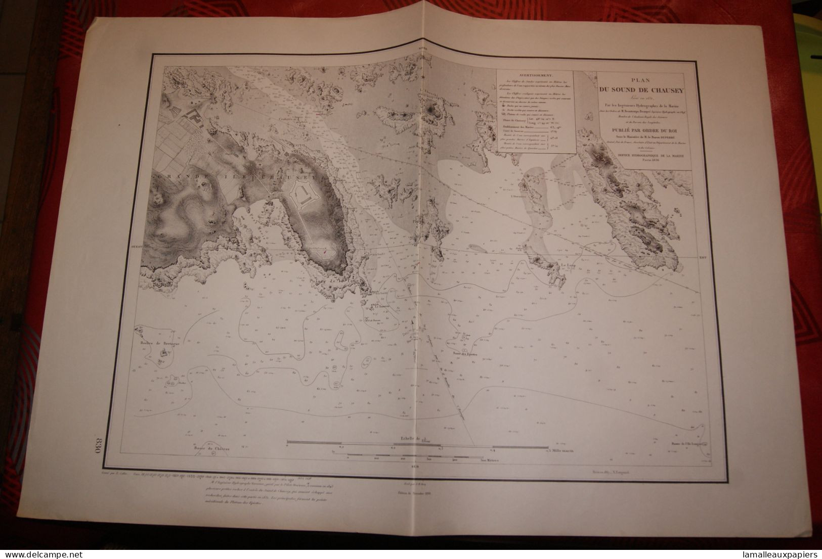 Sound De Chausey - Nautical Charts