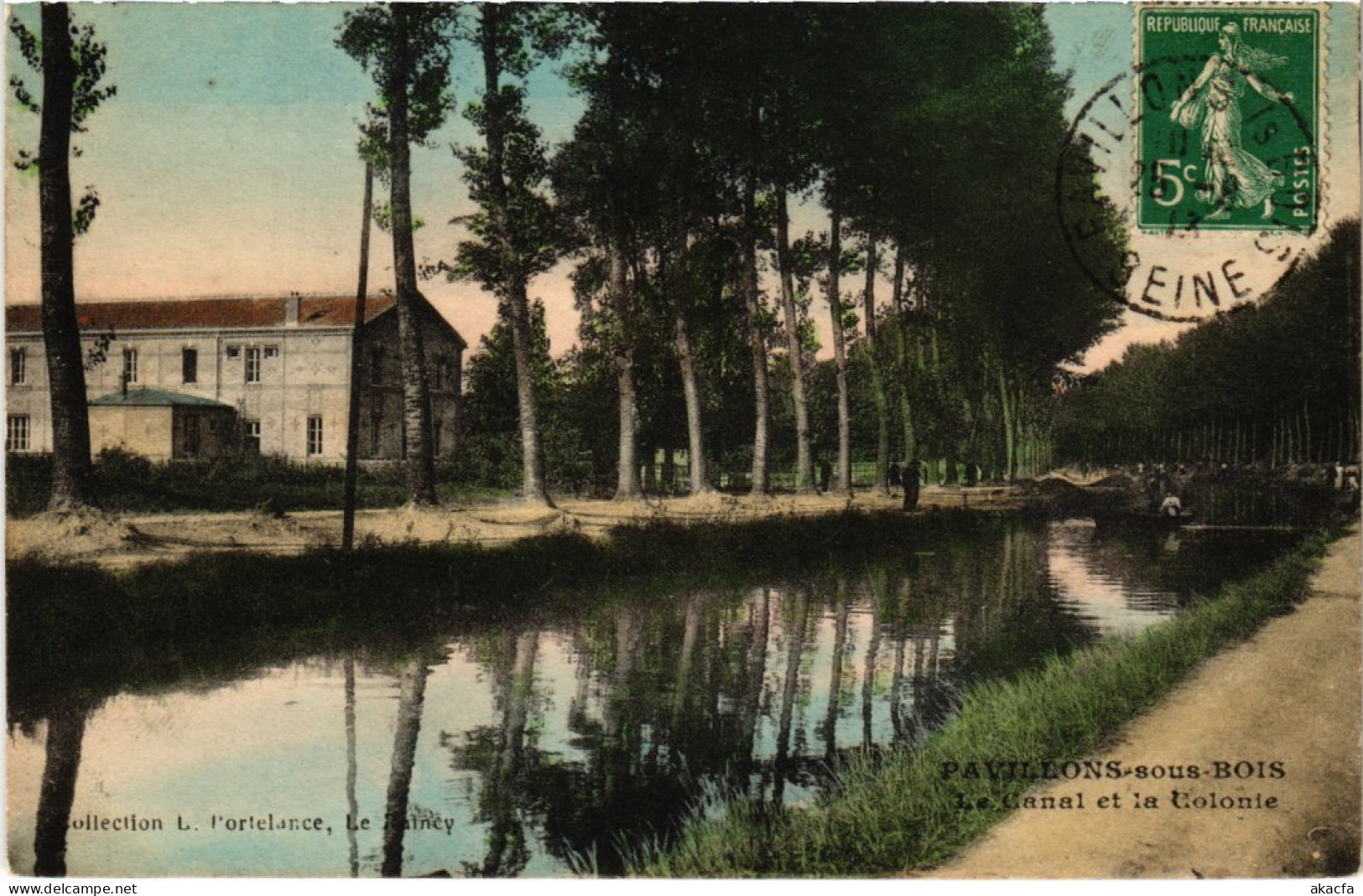 CPA LES PAVILLONS-suos-BOIS Le Canal Et La Colonie (1352948) - Les Pavillons Sous Bois