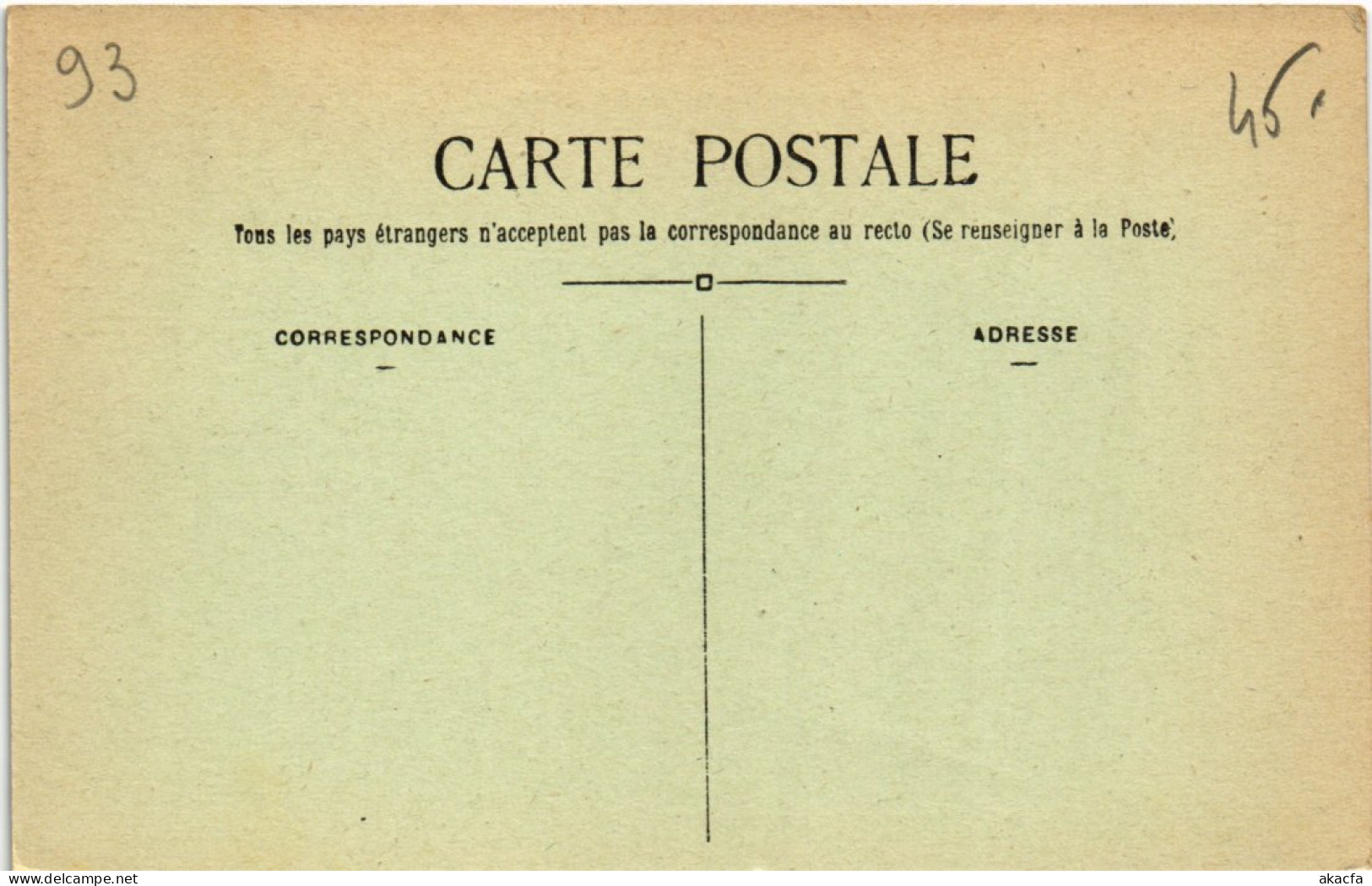 CPA LES PAVILLONS-suos-BOIS Le Canal A Vol D'Oiseau (1352958) - Les Pavillons Sous Bois