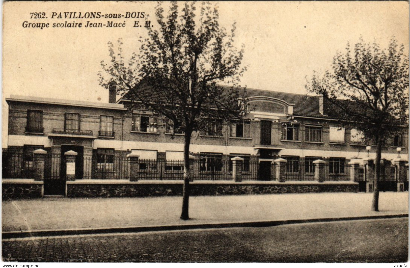 CPA LES PAVILLONS-suos-BOIS Groupe Scolaire Jean-Mace (1352961) - Les Pavillons Sous Bois