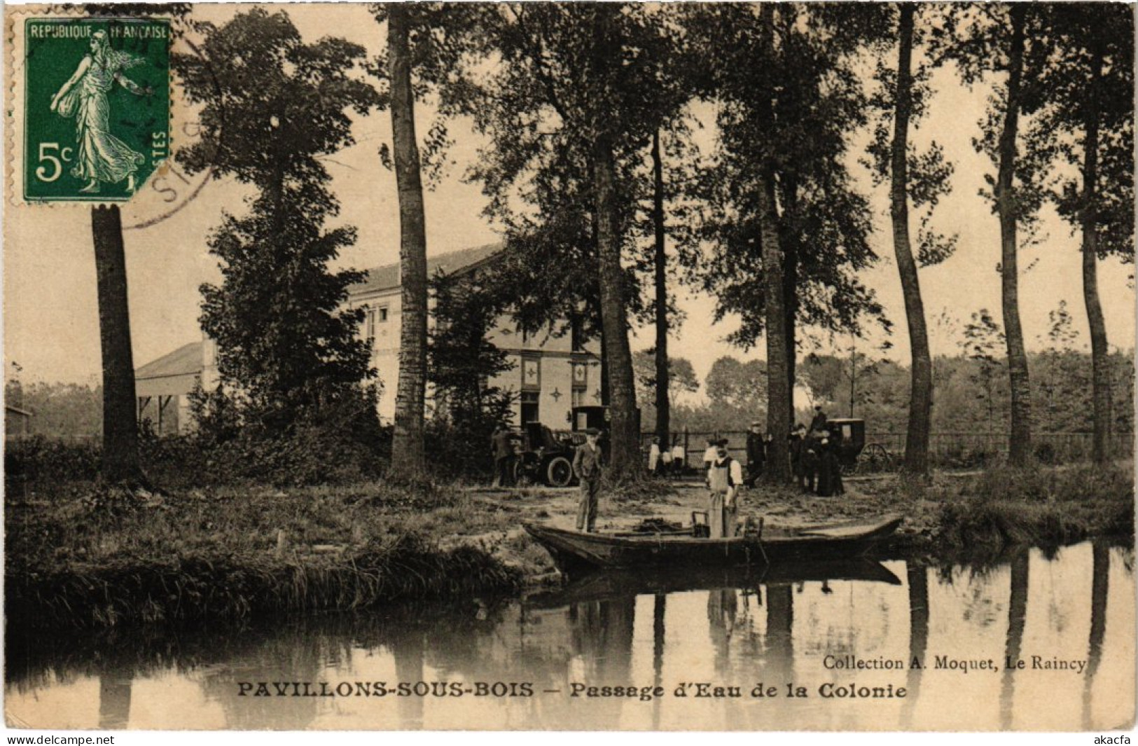 CPA LES PAVILLONS-sous-BOIS Passage D'Eau De La Colonie (1353831) - Les Pavillons Sous Bois