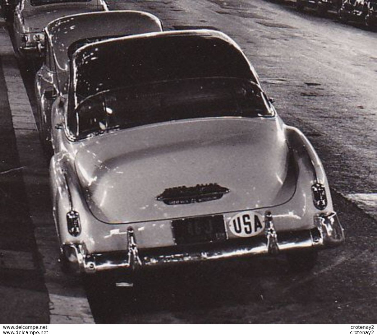 06 NICE N°747 La Promenade Des Anglais La Nuit En 1958 VOIR 2 ZOOMS Cabriolet Simca 8 Sport Auto Américaine VESPA - Nice By Night