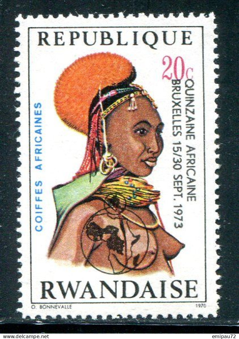 RWANDA- Y&T N°545- Oblitéré - Gebraucht