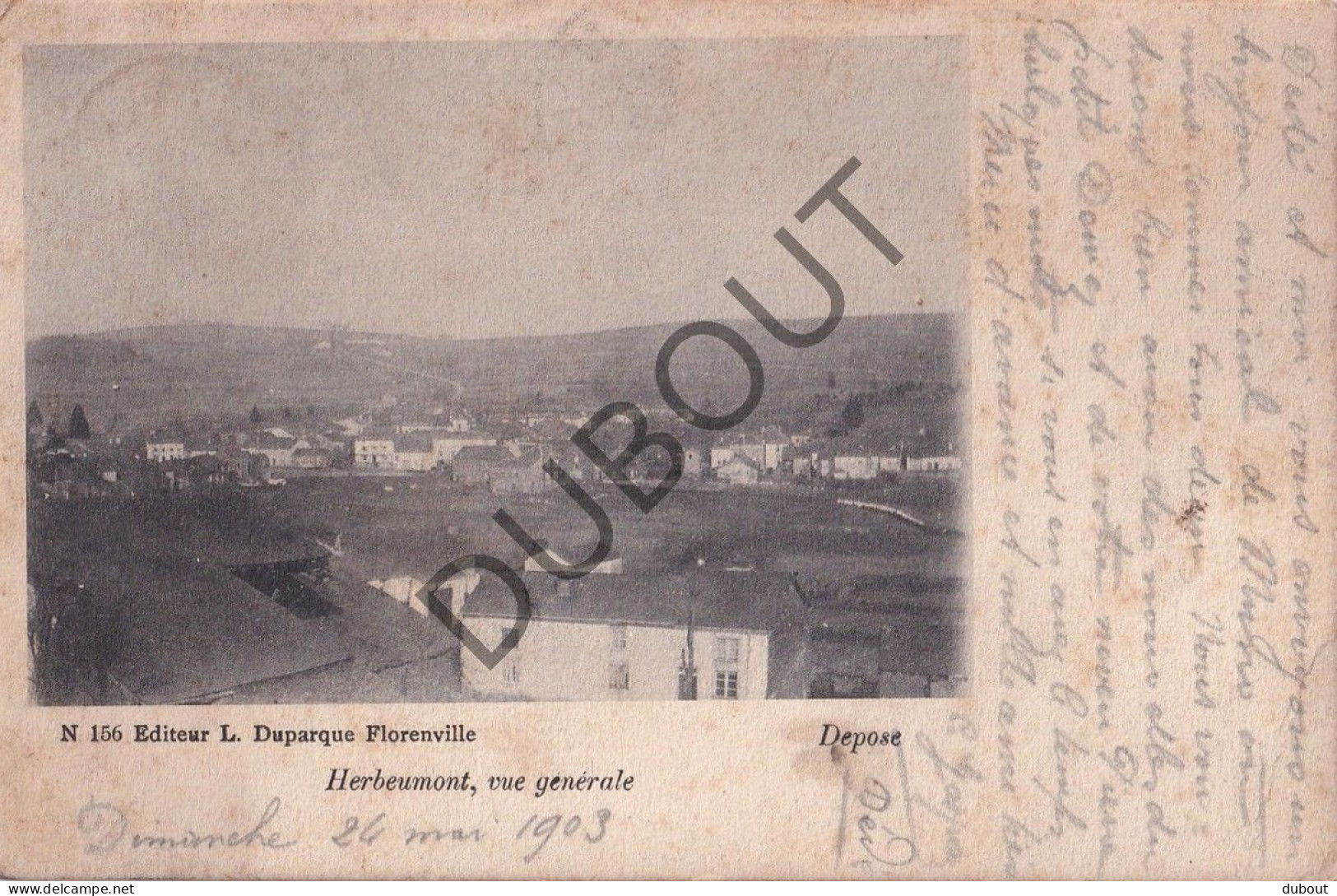 Postkaart/Carte Postale - Herbeumont - Vue Générale (C4900) - Herbeumont