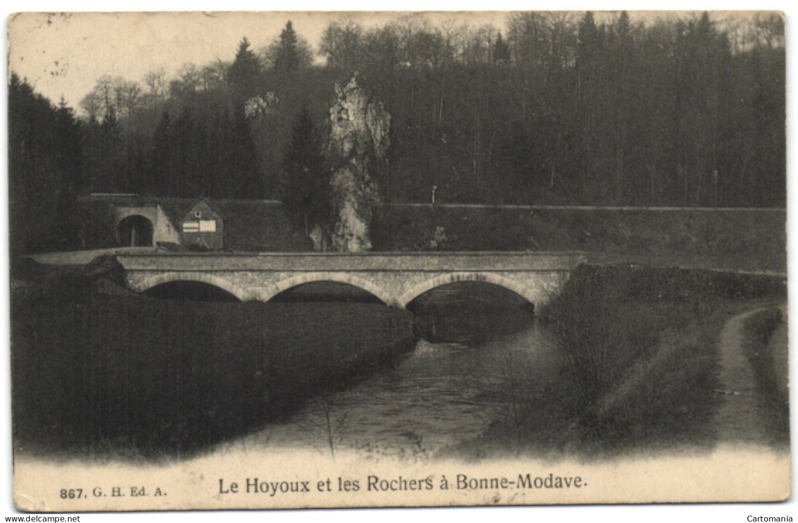 Le Hoyoux Et Les Rochers à Bonne-Modave - Modave