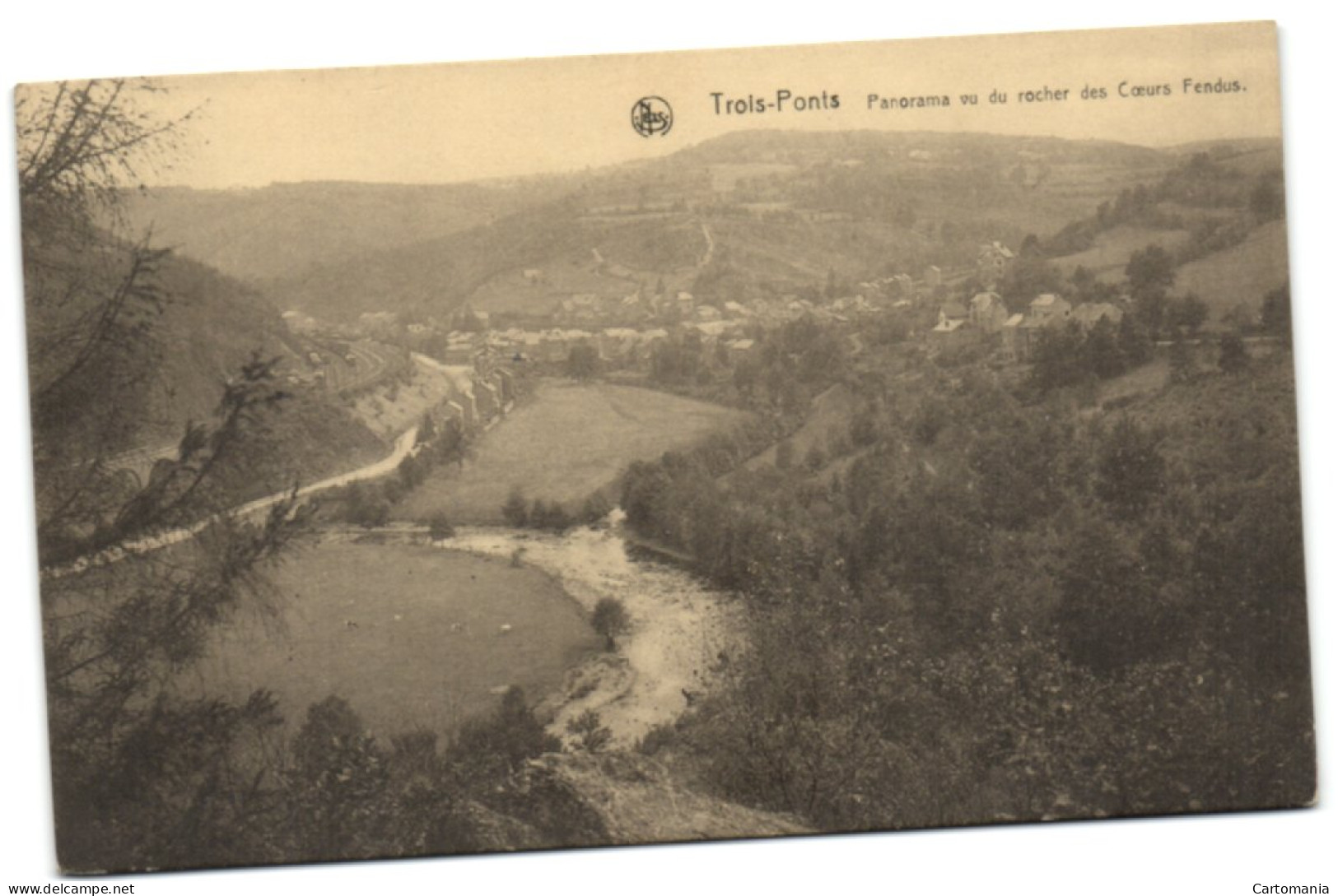 Trois-Ponts - Panorama Vu Du Rocher Des Coeurs Fendus - Trois-Ponts