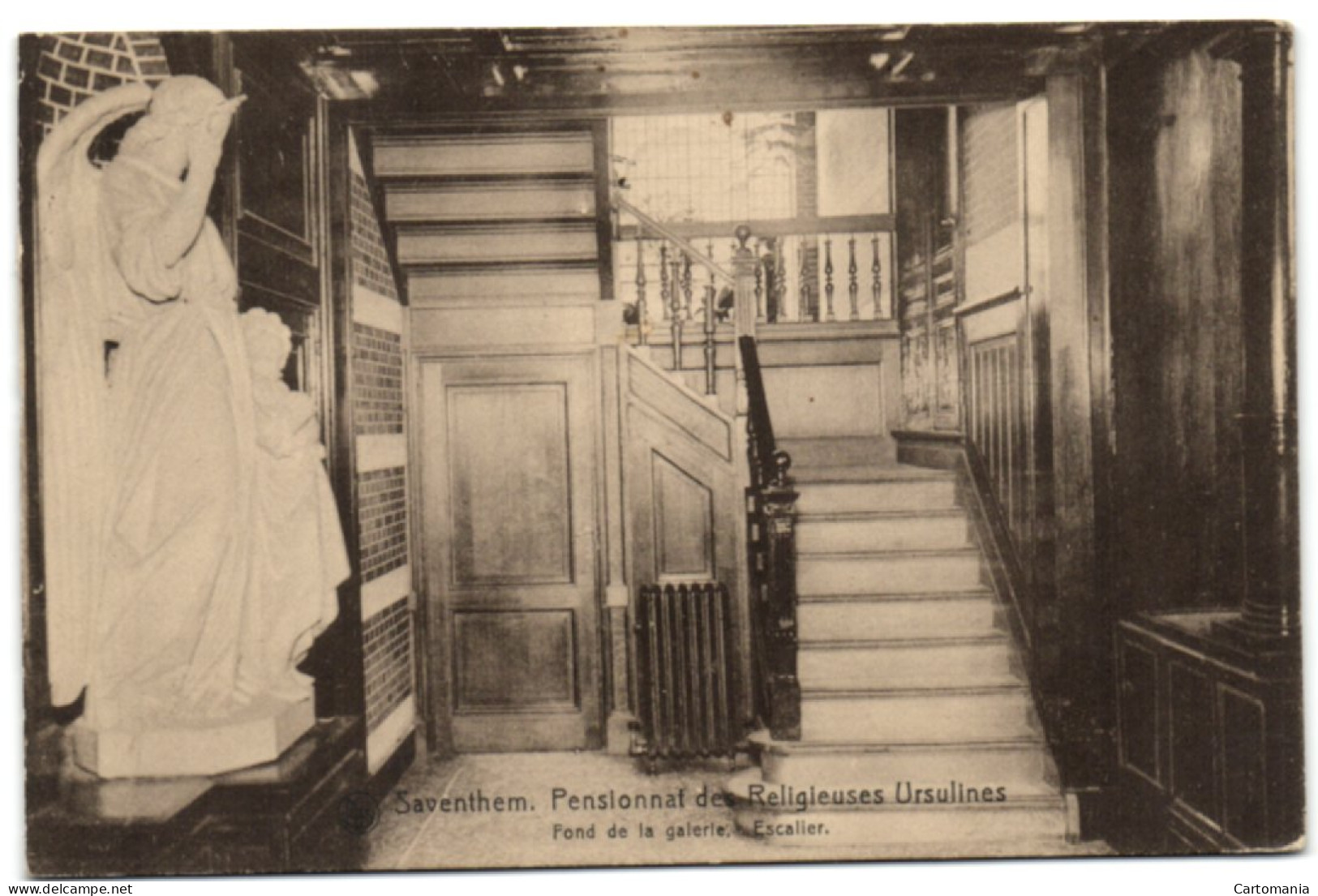 Saventhem - Pensionnat Des Religieuses Ursulines - Fond De La Galerie - Escalier - Zaventem