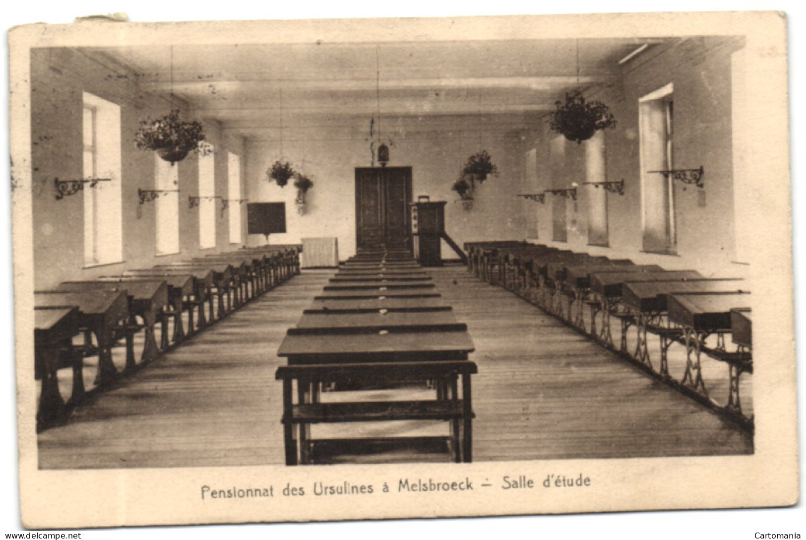 Pensionnat Des Ursulines à Melsbroeck - Salle D'étude - Steenokkerzeel