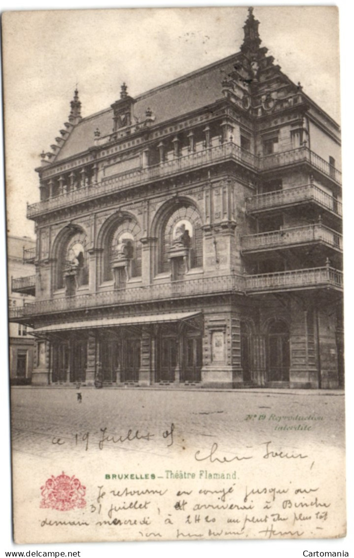 Bruxelles - Théâtre Flamand - Bruxelles-ville