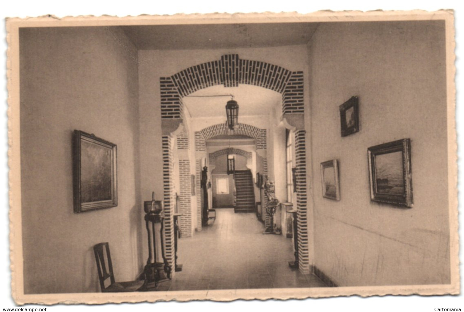 Abbaye Des Prémontrés à Bois-Seigneur-Isaac - Corridor De L'abbatiale - Braine-l'Alleud