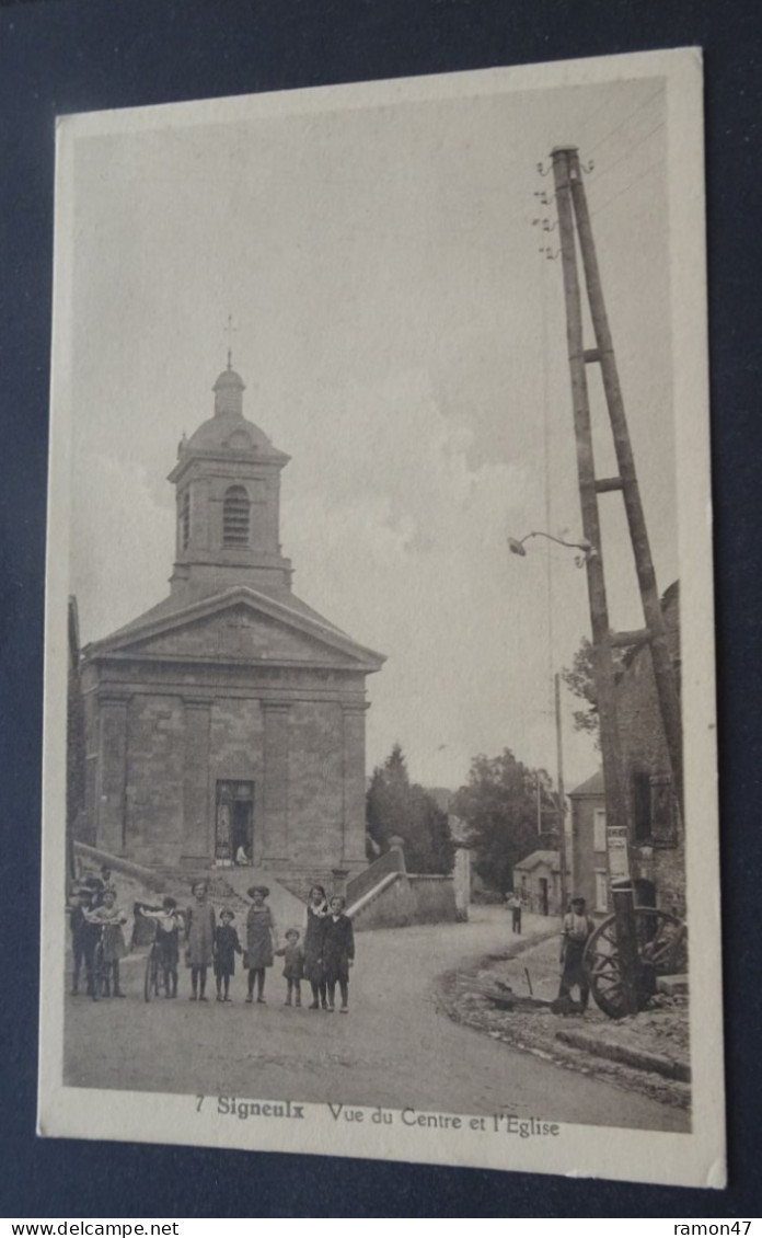 Signeulx - Vue Du Centre Et L'Eglise - - Musson