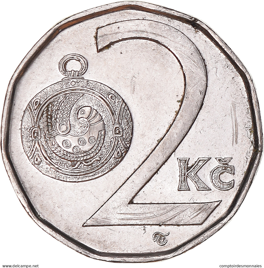 Monnaie, République Tchèque, 2 Koruny, 1998 - Czech Republic