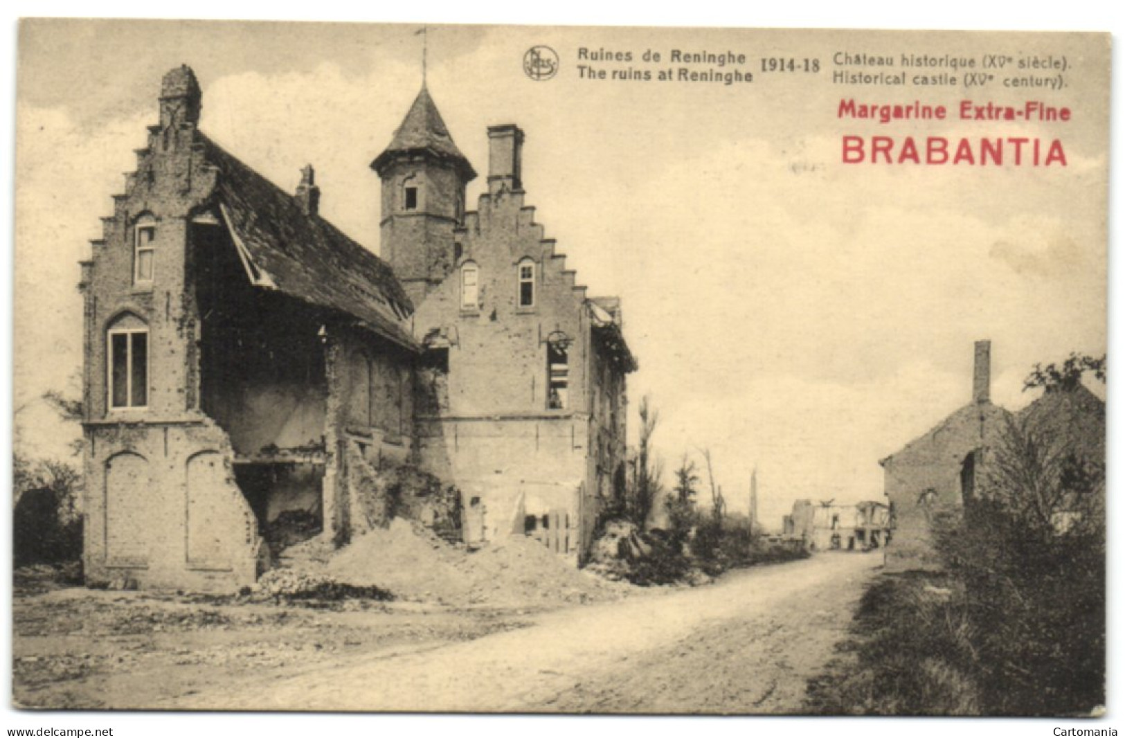 Ruines De Reninghe - Château Historique - Lo-Reninge