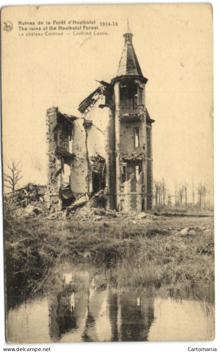 Ruines De La Forêt D'Houthulst - Le Château Cortind - Houthulst