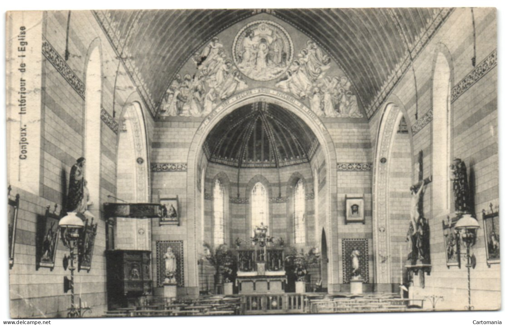 Conjoux - Intérieur De L'Eglise - Ciney