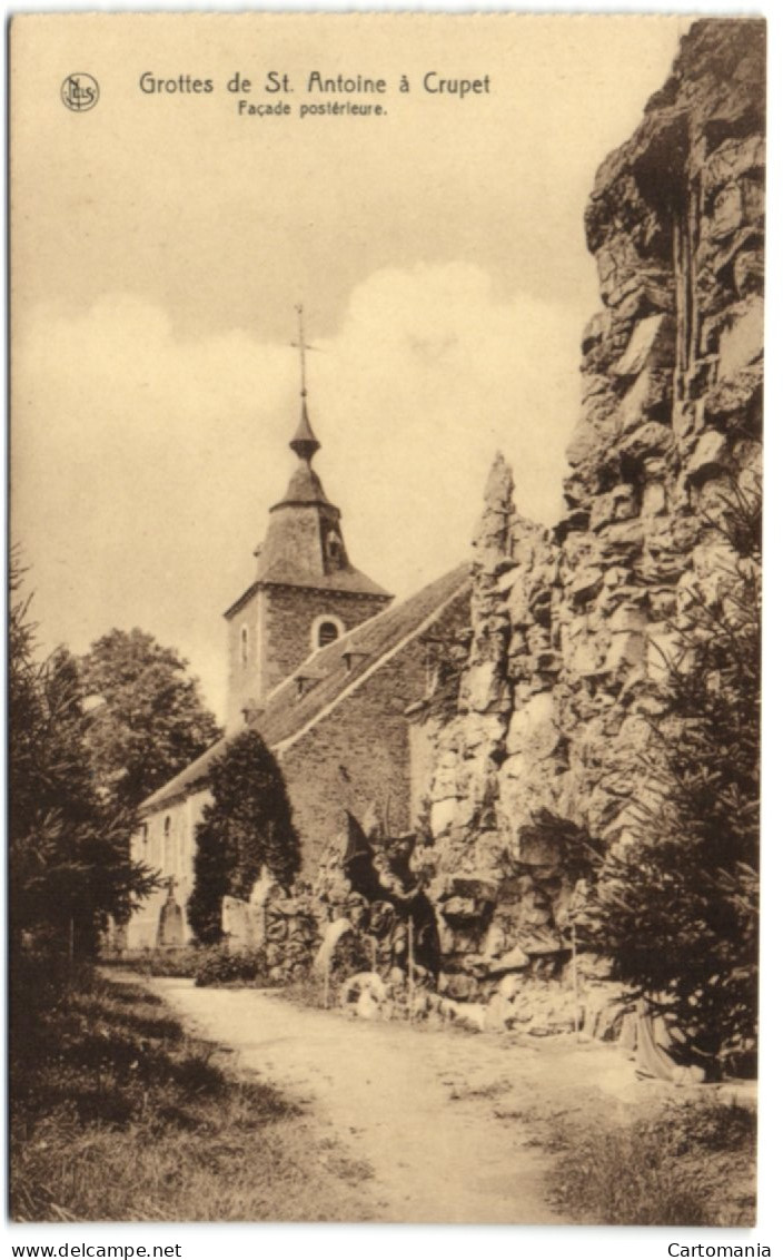 Grottes De St. Antoine à Crupet - Façade Postérieure - Assesse