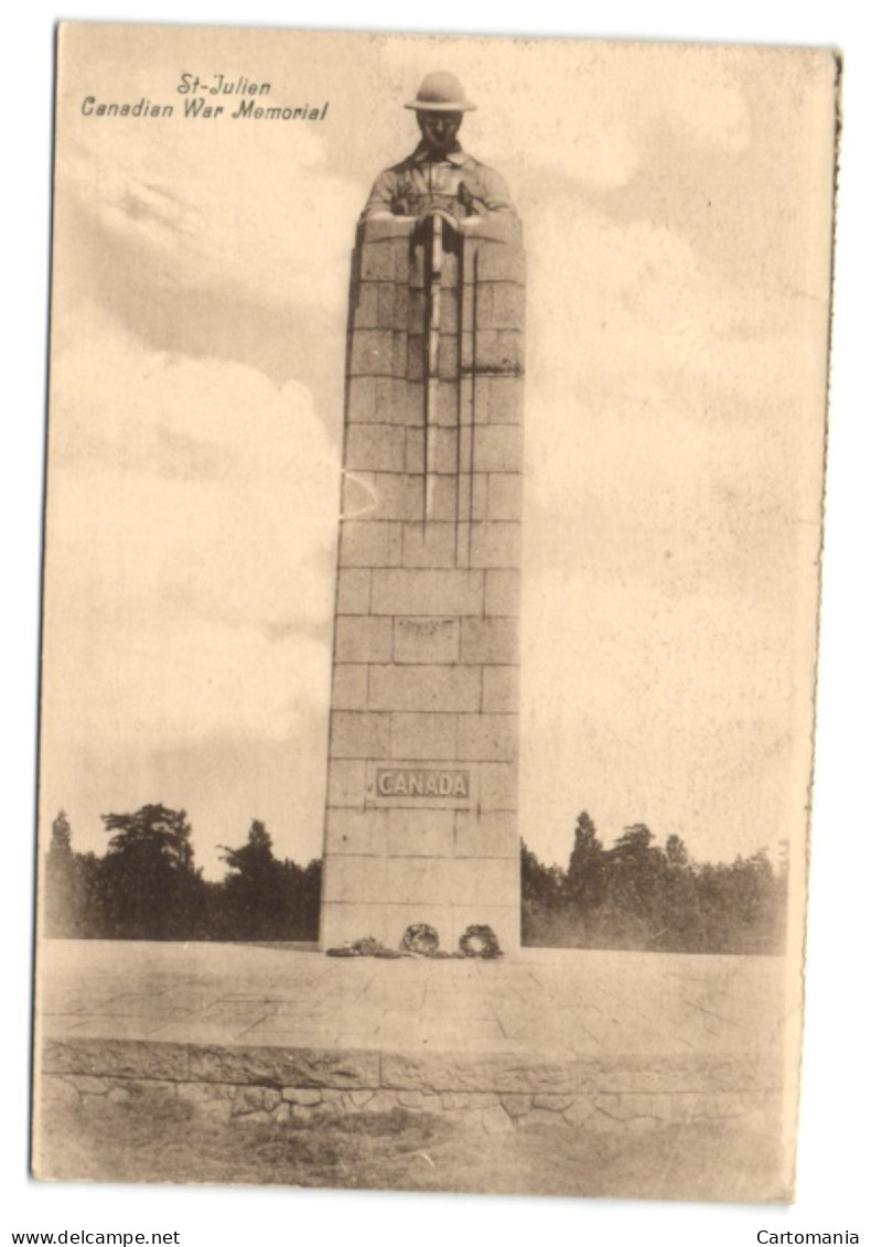 St-Julien - Canadian War Memorial - Langemark-Poelkapelle