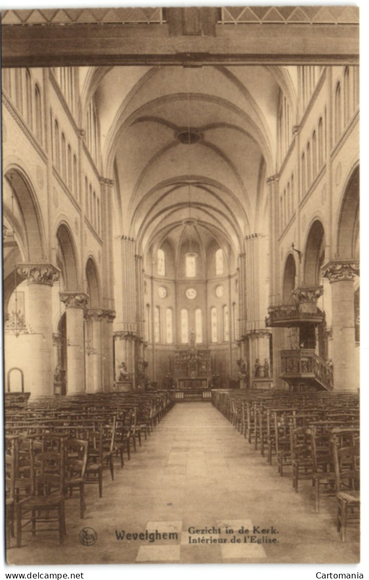 Wevelghem - Gezicht In De Kerk - Wevelgem