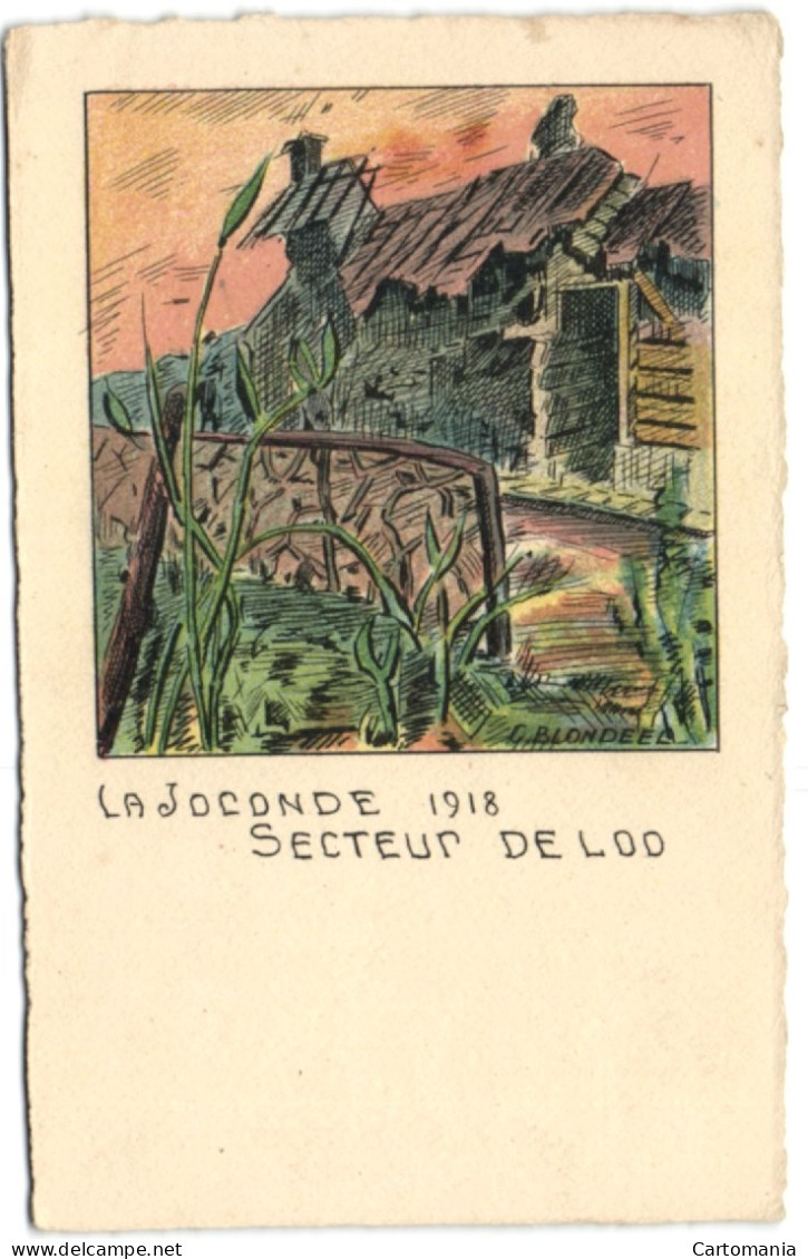 La Joconde 1918 Secteur De Loo - Lo-Reninge