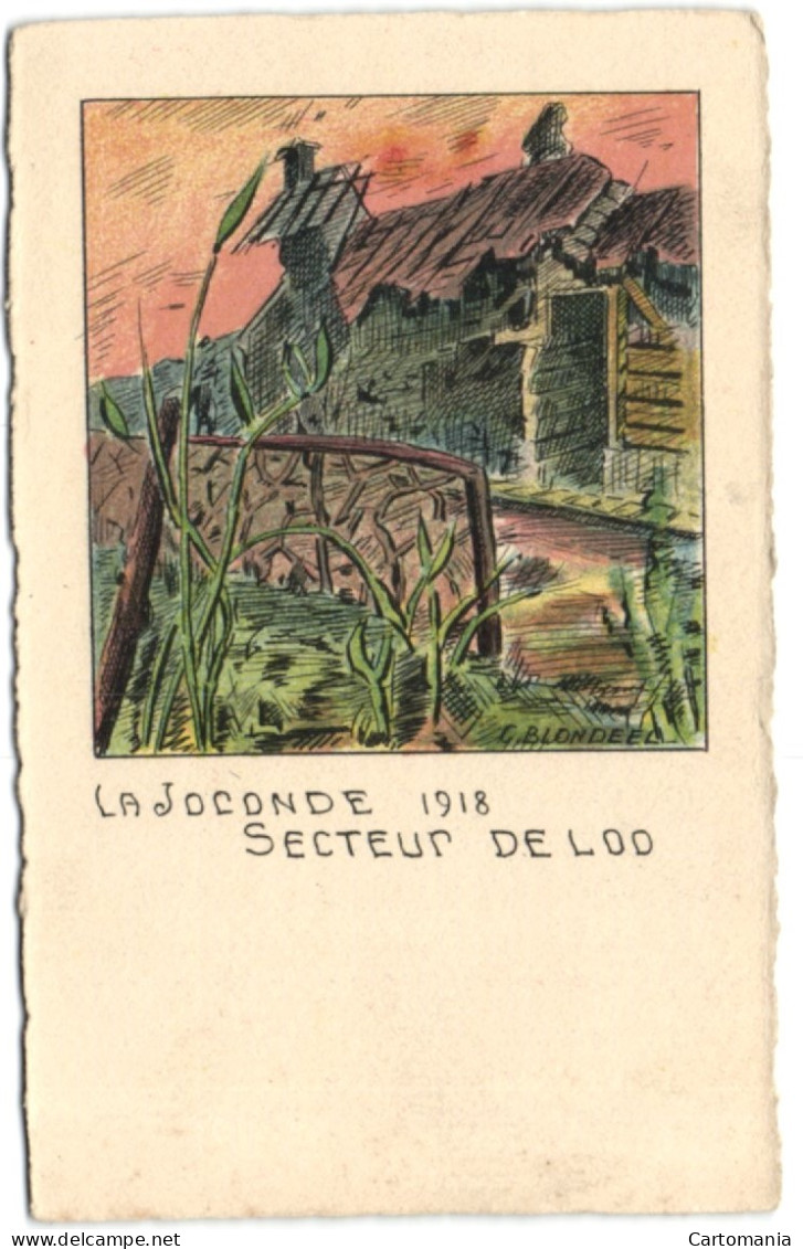 La Joconde 1918 Secteur De Loo - Lo-Reninge